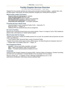 Facility Chaplain Overview — same PDF file as download