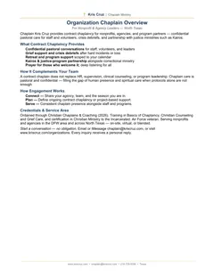 Organization Chaplain Overview — same PDF file as download