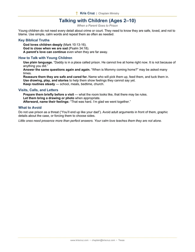 When a Parent Goes to Prison — same PDF file as download