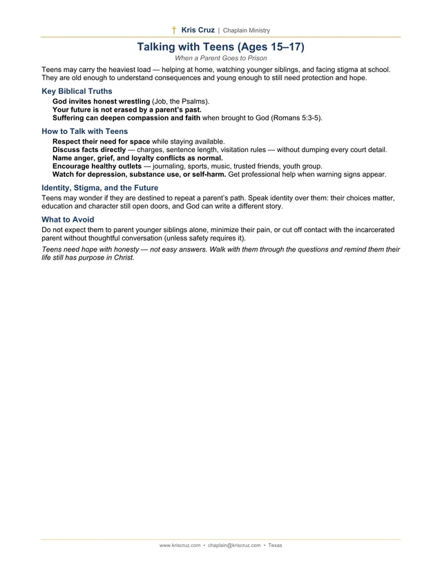 When a Parent Goes to Prison — same PDF file as download