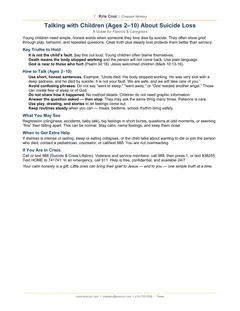 Talking with Children About Suicide Loss — same PDF file as download