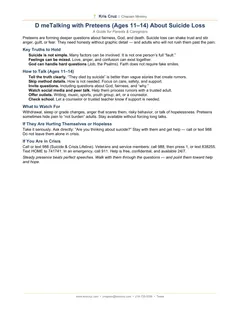 Talking with Preteens About Suicide Loss — same PDF file as download