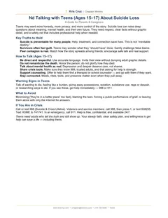 Talking with Teens About Suicide Loss — same PDF file as download