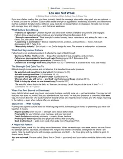 You Are Not Weak — same PDF file as download